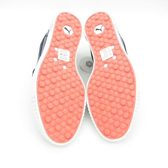 Puma Women's Golf Shoes Navy Blue Waterproof Size 6.5 Rubber Sole NEW - Picture 7 of 8